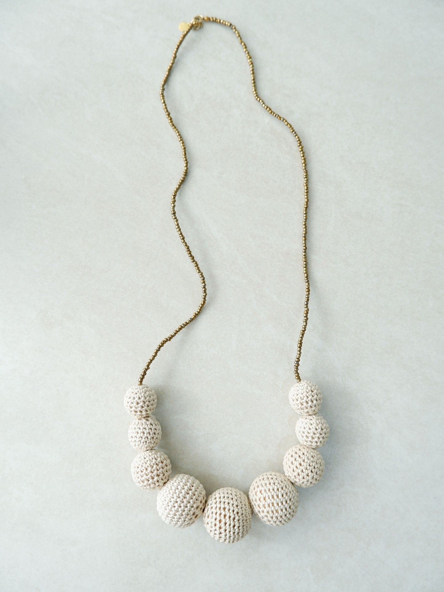 Malena Crochet Bead Necklace