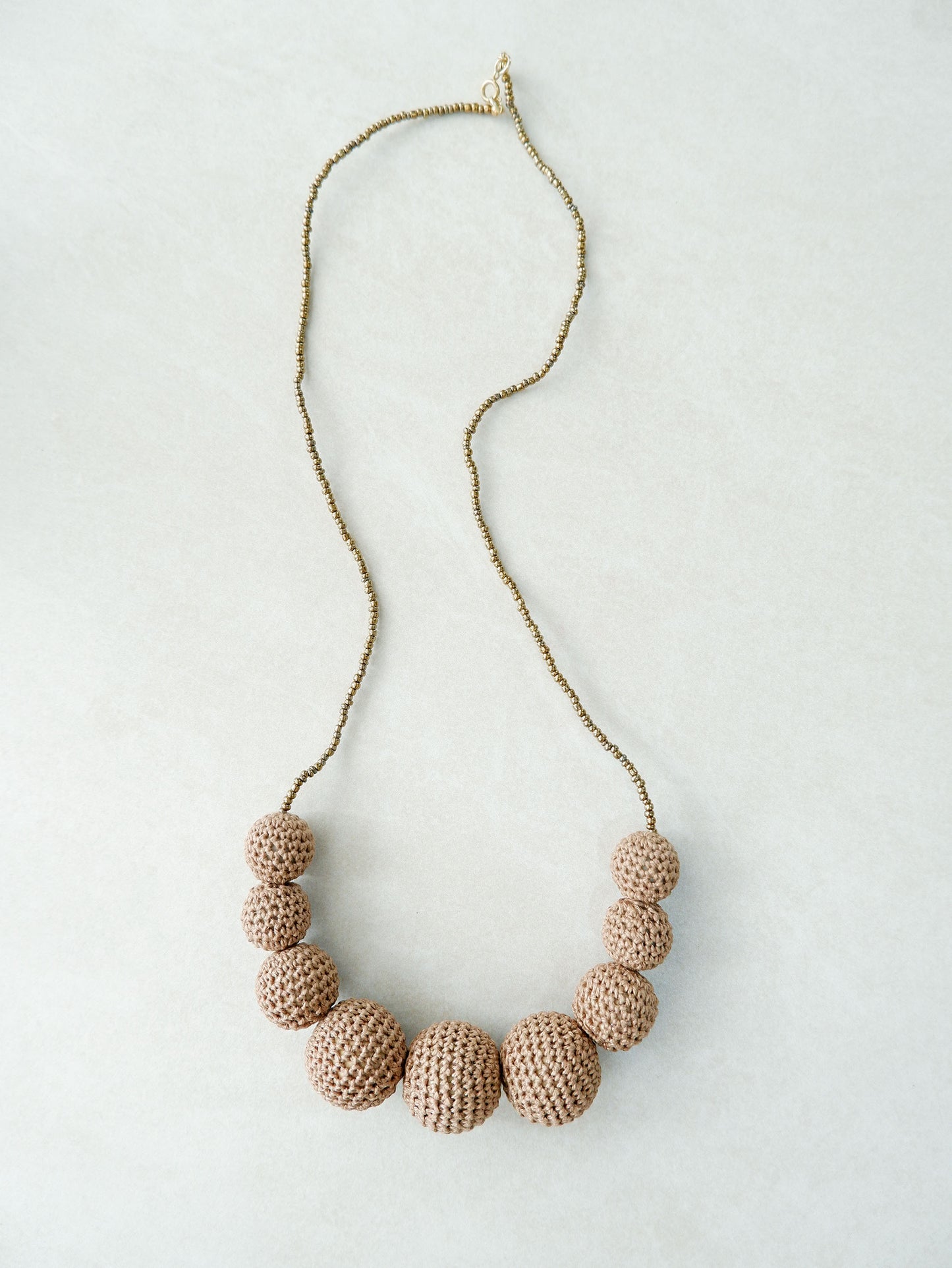 Malena Crochet Bead Necklace