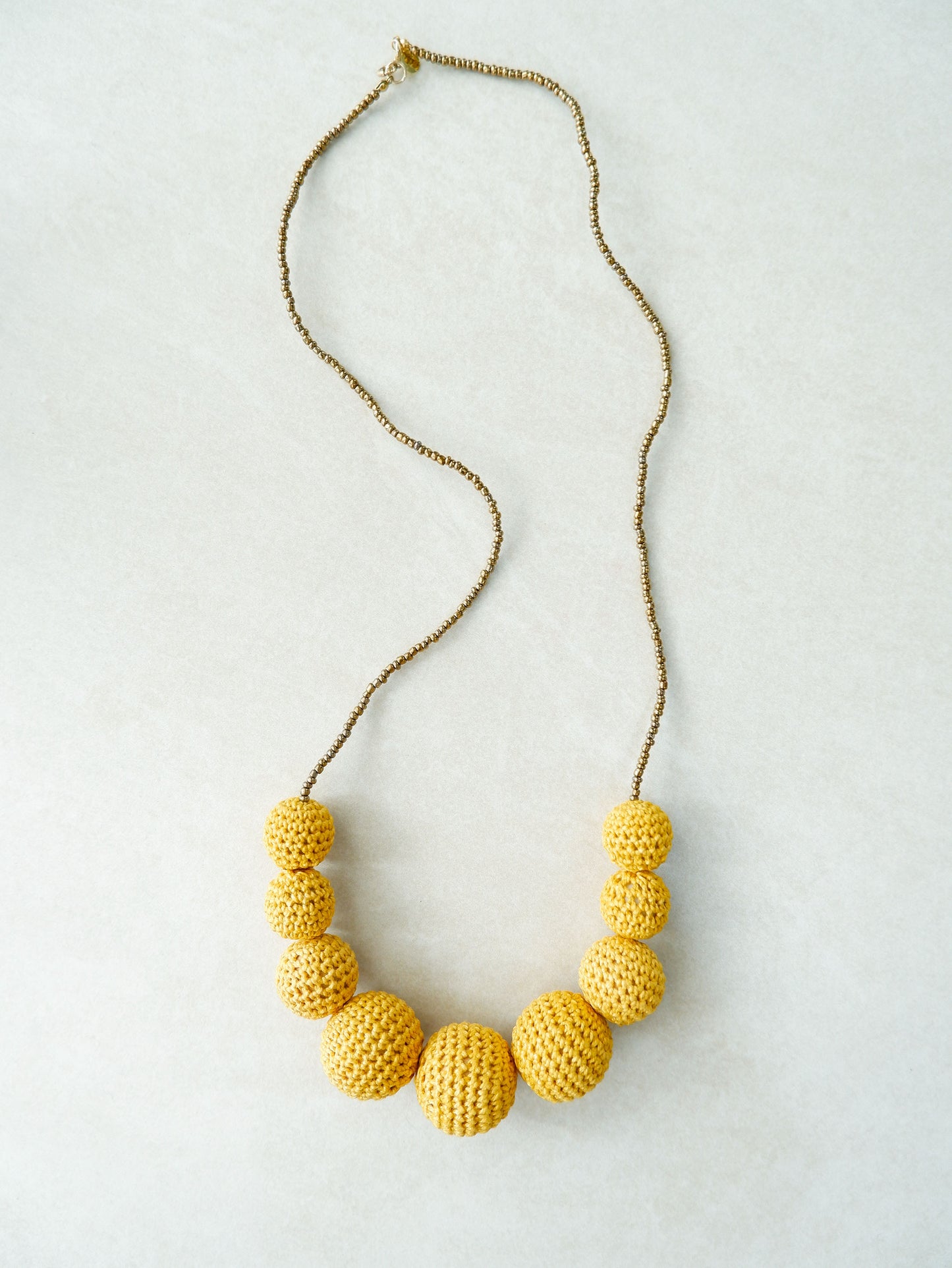 Malena Crochet Bead Necklace