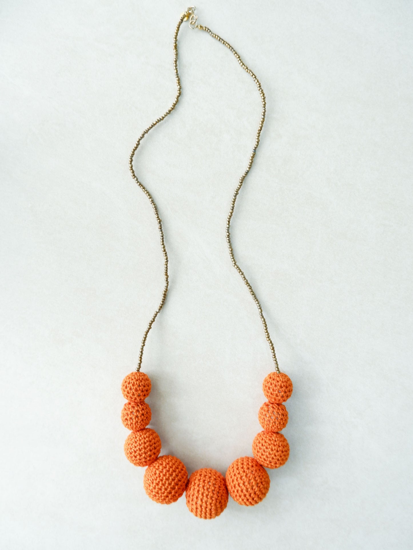 Malena Crochet Bead Necklace