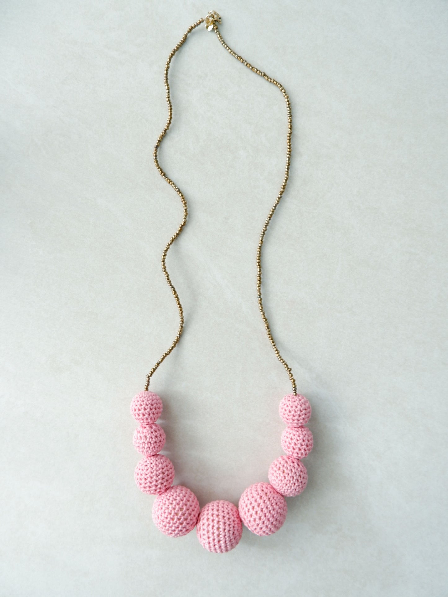 Malena Crochet Bead Necklace