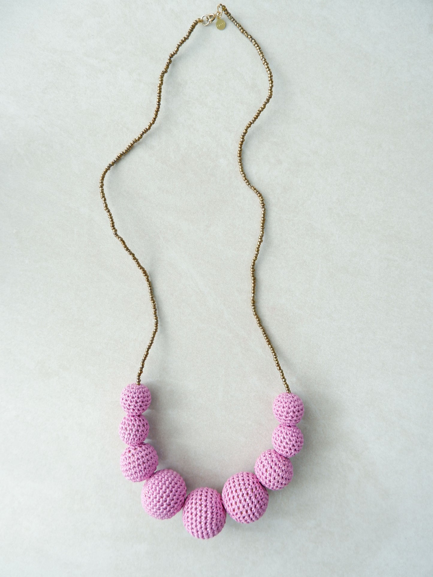 Malena Crochet Bead Necklace