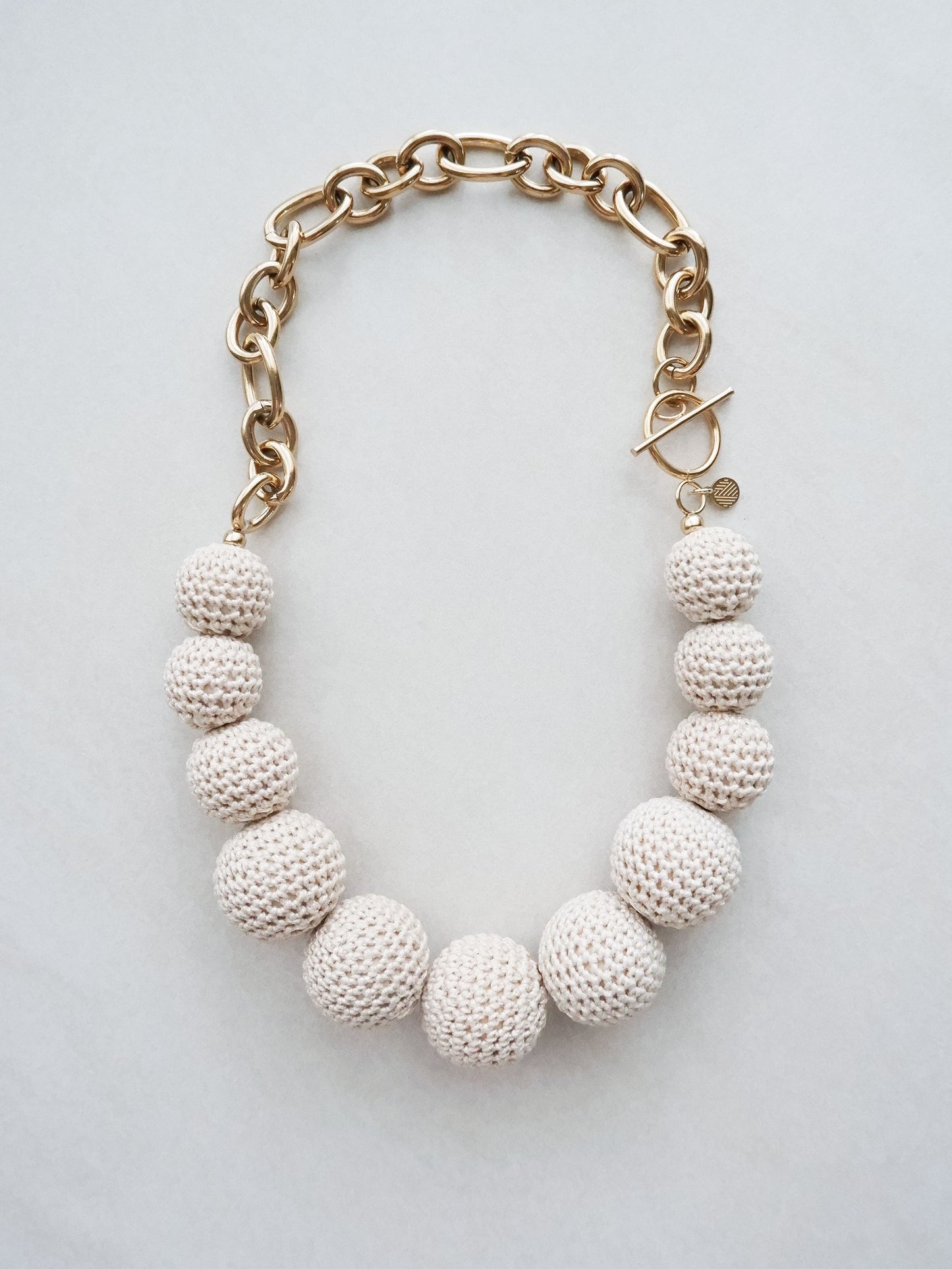 Marni Statement Crochet Bead Necklace