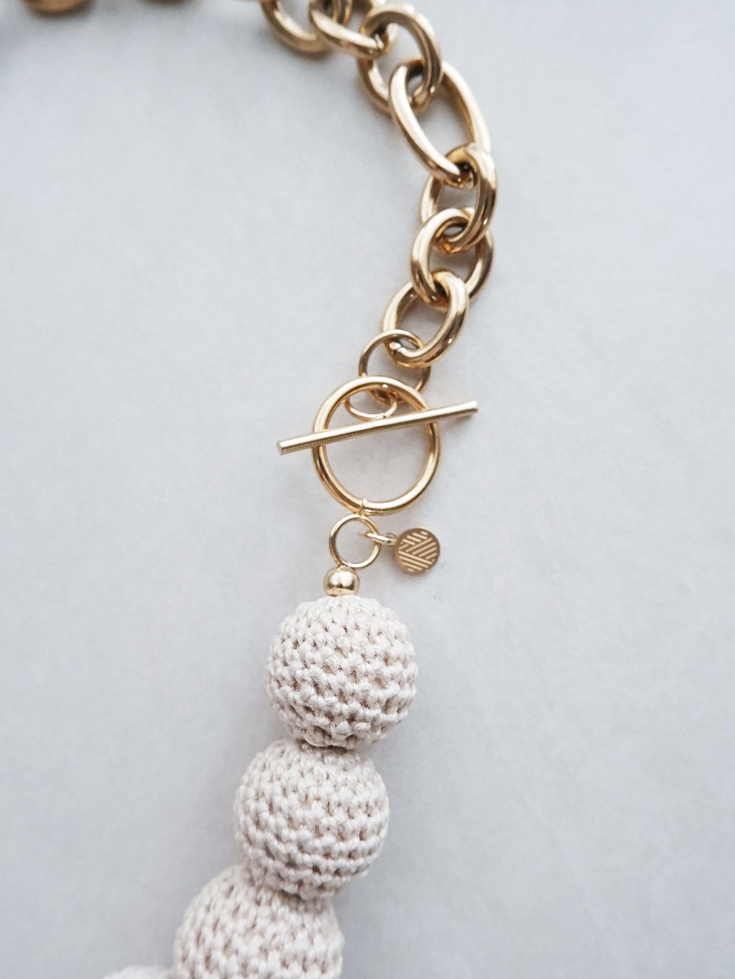 Marni Statement Crochet Bead Necklace