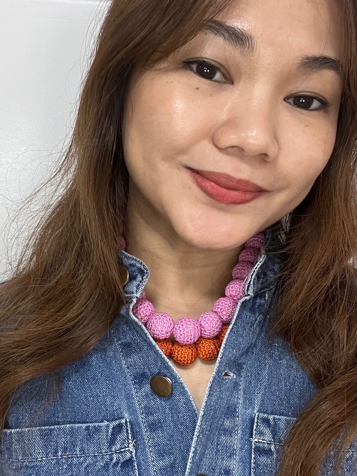 Paxton Crochet Bead Necklace