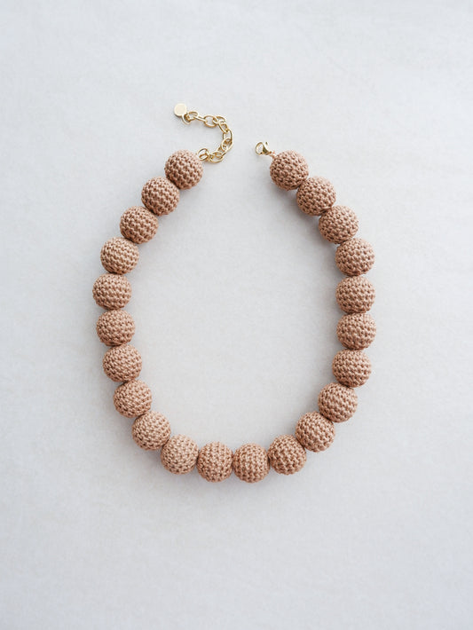 Paxton Crochet Bead Necklace