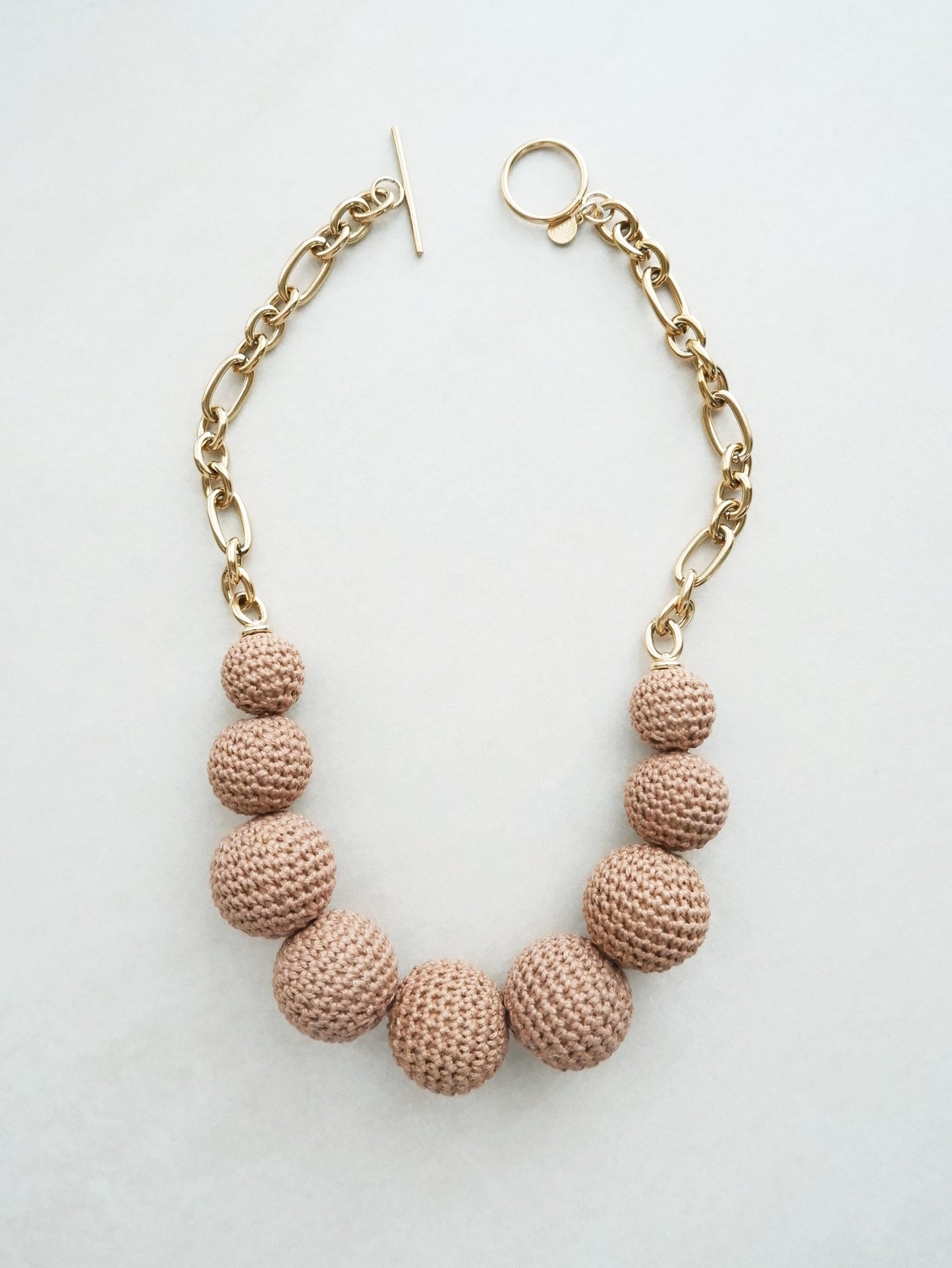 Marni Statement Crochet Bead Necklace