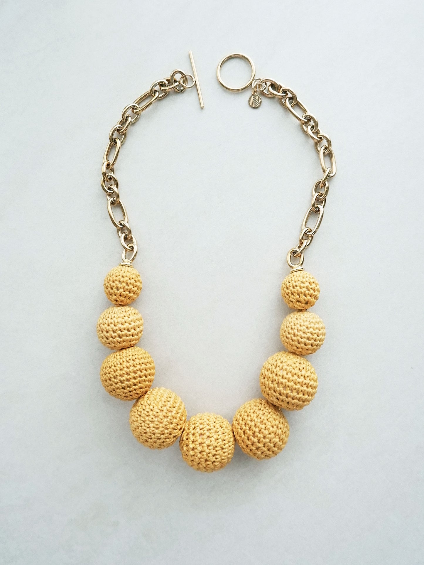 Marni Statement Crochet Bead Necklace