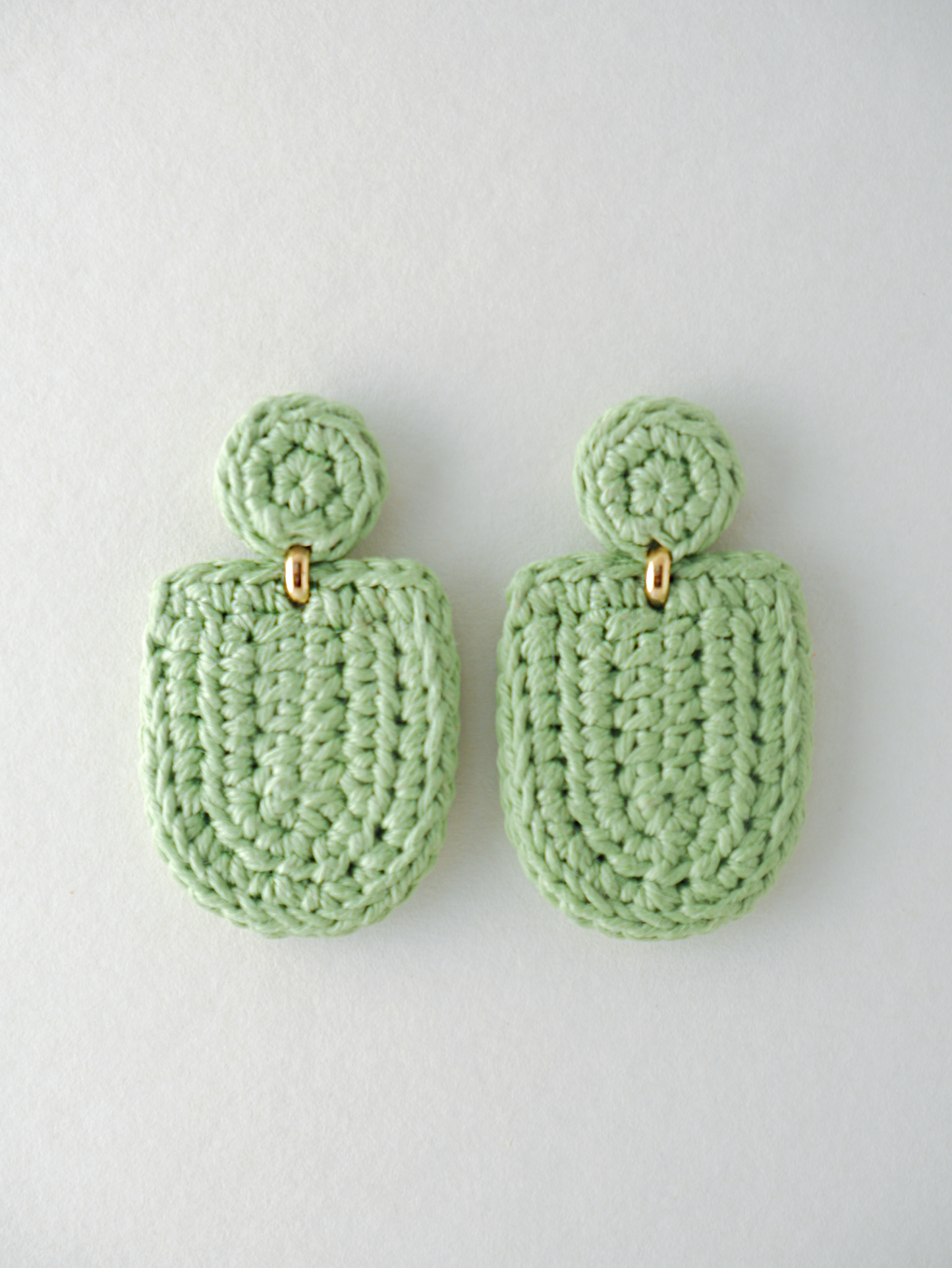 Aida Crochet Mod Earrings